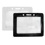 20015 – Slot & Chain Color Vinyl Badge Holder