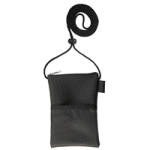 20078 – Vertical Zipper Close Badge Holder with Neck Cord Lock