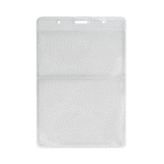 20084 – Vertical 2 Pocket Business Card and Event Size Badge Holder