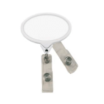 40056- Stay & Pull Badge Reel Oval