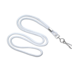 Non-Breakaway Nickel-Plated Swivel Hook Round Lanyard